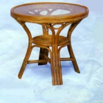 Стол обеденный из ротанга 02-09 