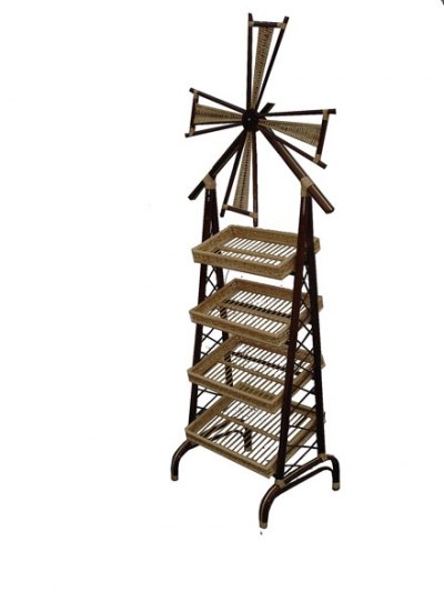 Плетеные стеллажи для выпечки, торговое оборудование